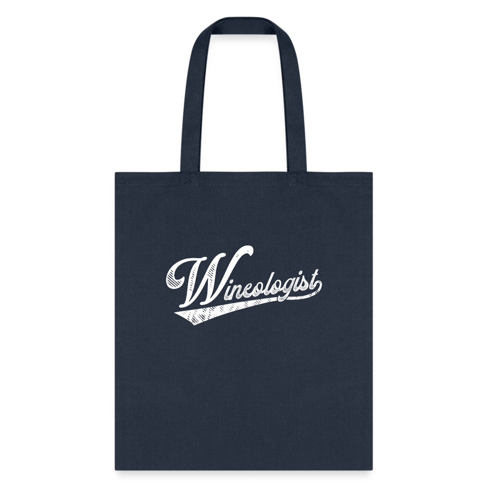 Wineologist Tote Bag - navy