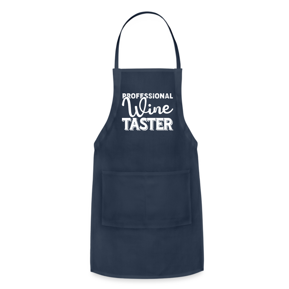 Professional Wine Taster Adjustable Apron - navy