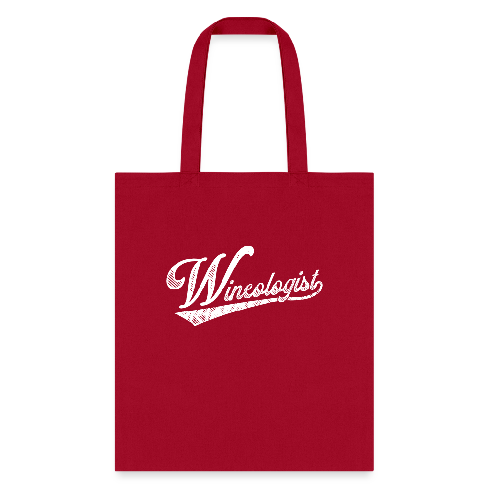 Wineologist Tote Bag - red