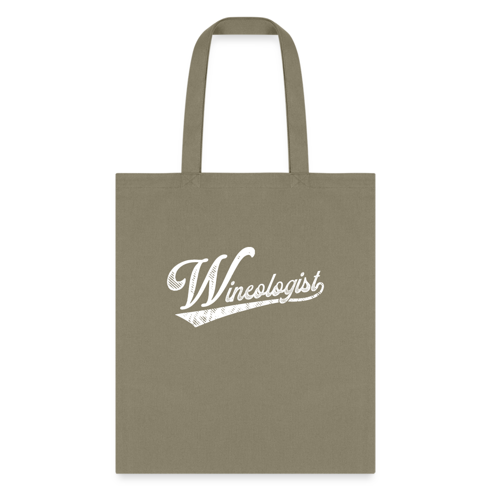 Wineologist Tote Bag - khaki