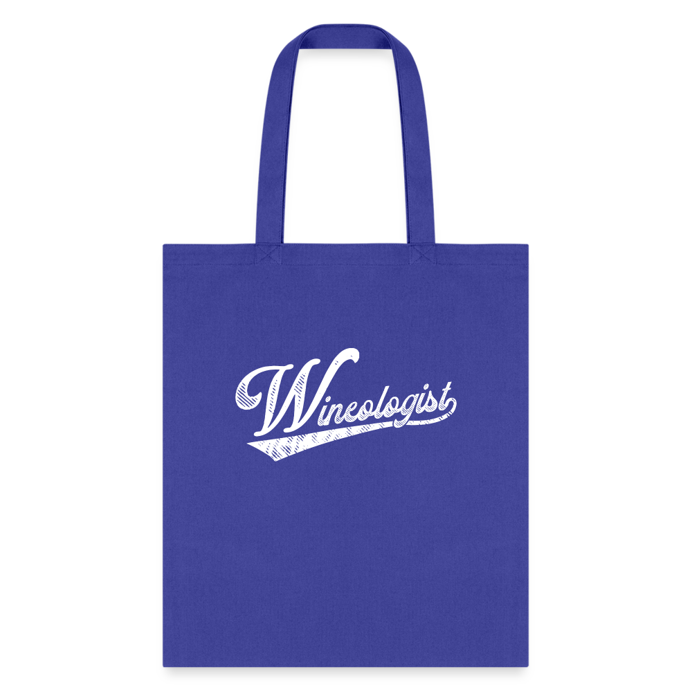 Wineologist Tote Bag - royal blue