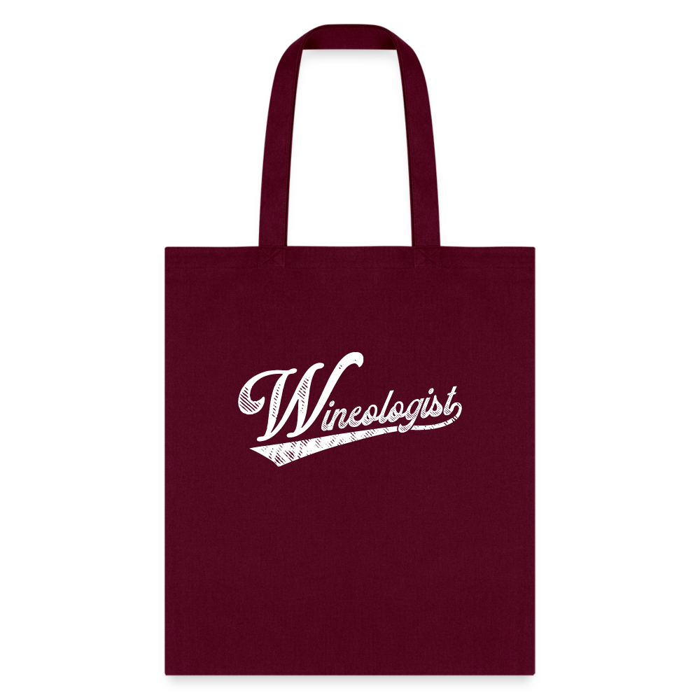 Wineologist Tote Bag - burgundy