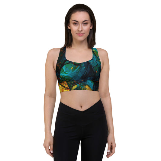 Earth Elements Longline Sports Bra