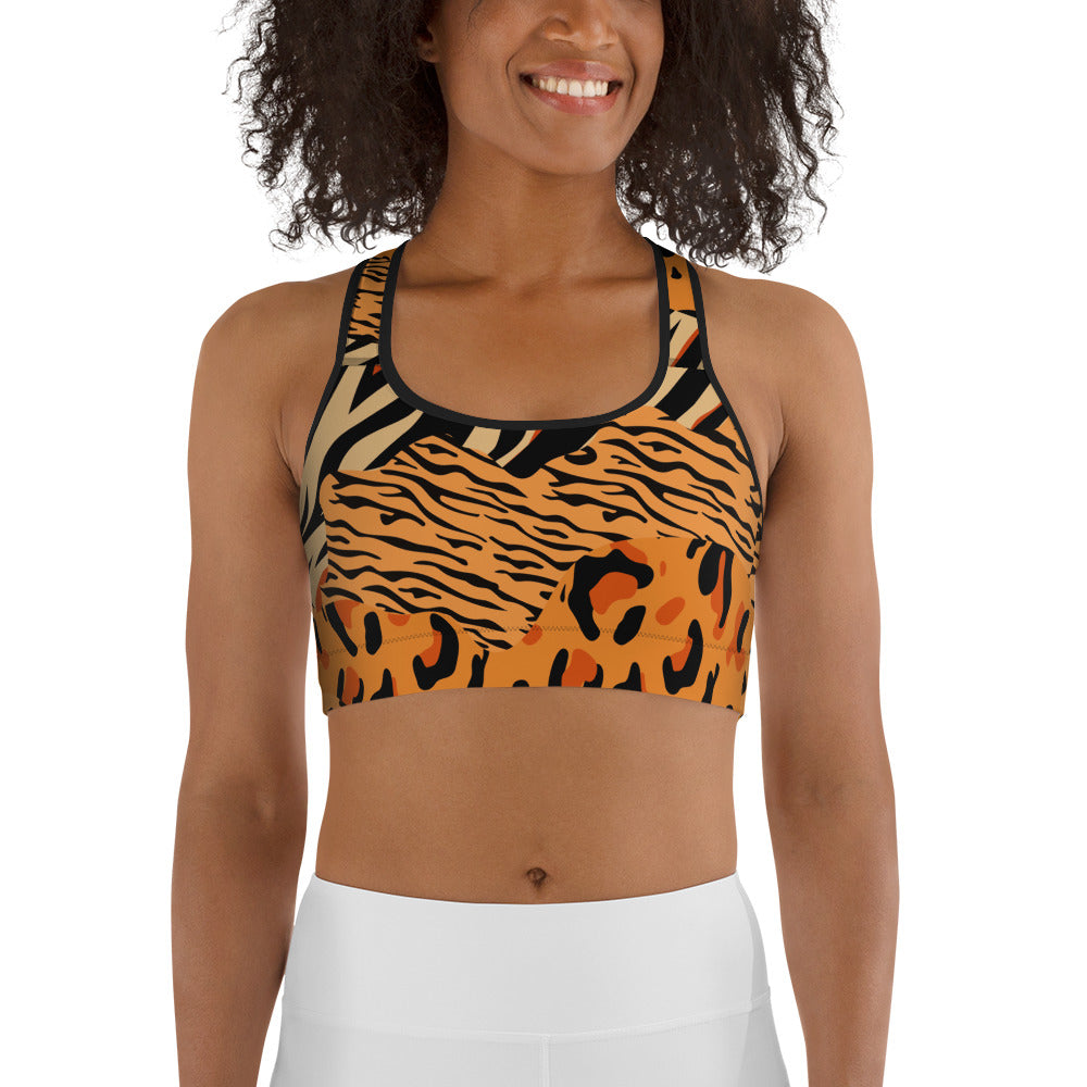 Exotic Trio Sports bra