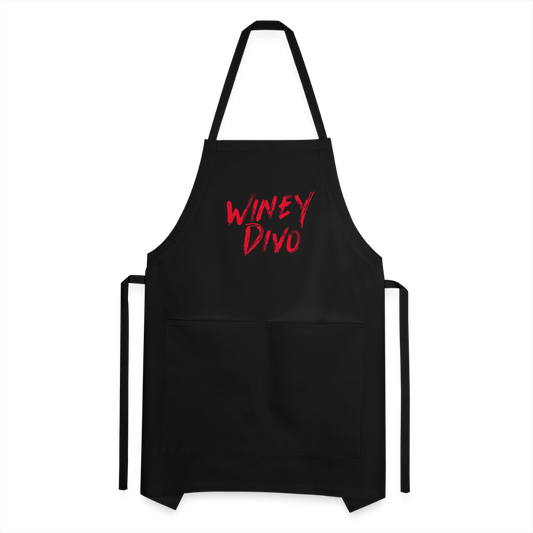 Winey Divo Adjustable Apron - black