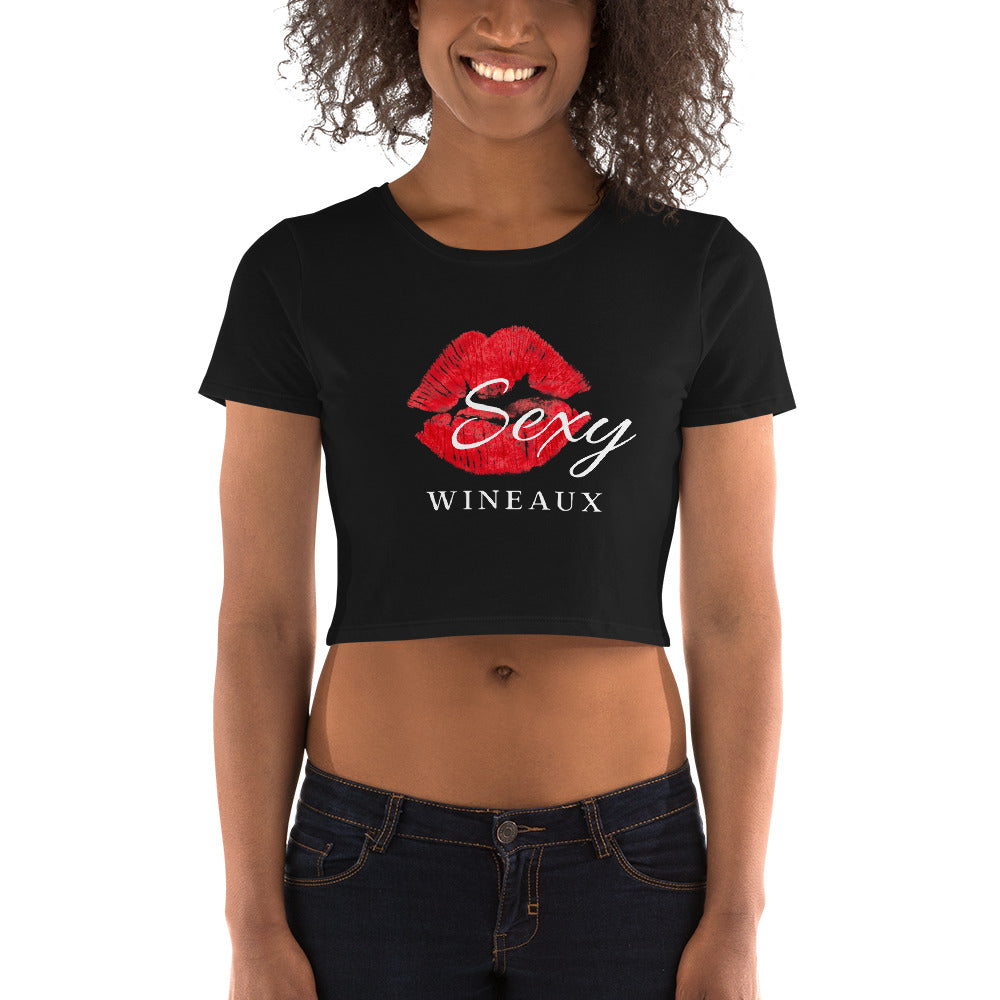 Sexy Wineaux Women’s Crop Tee