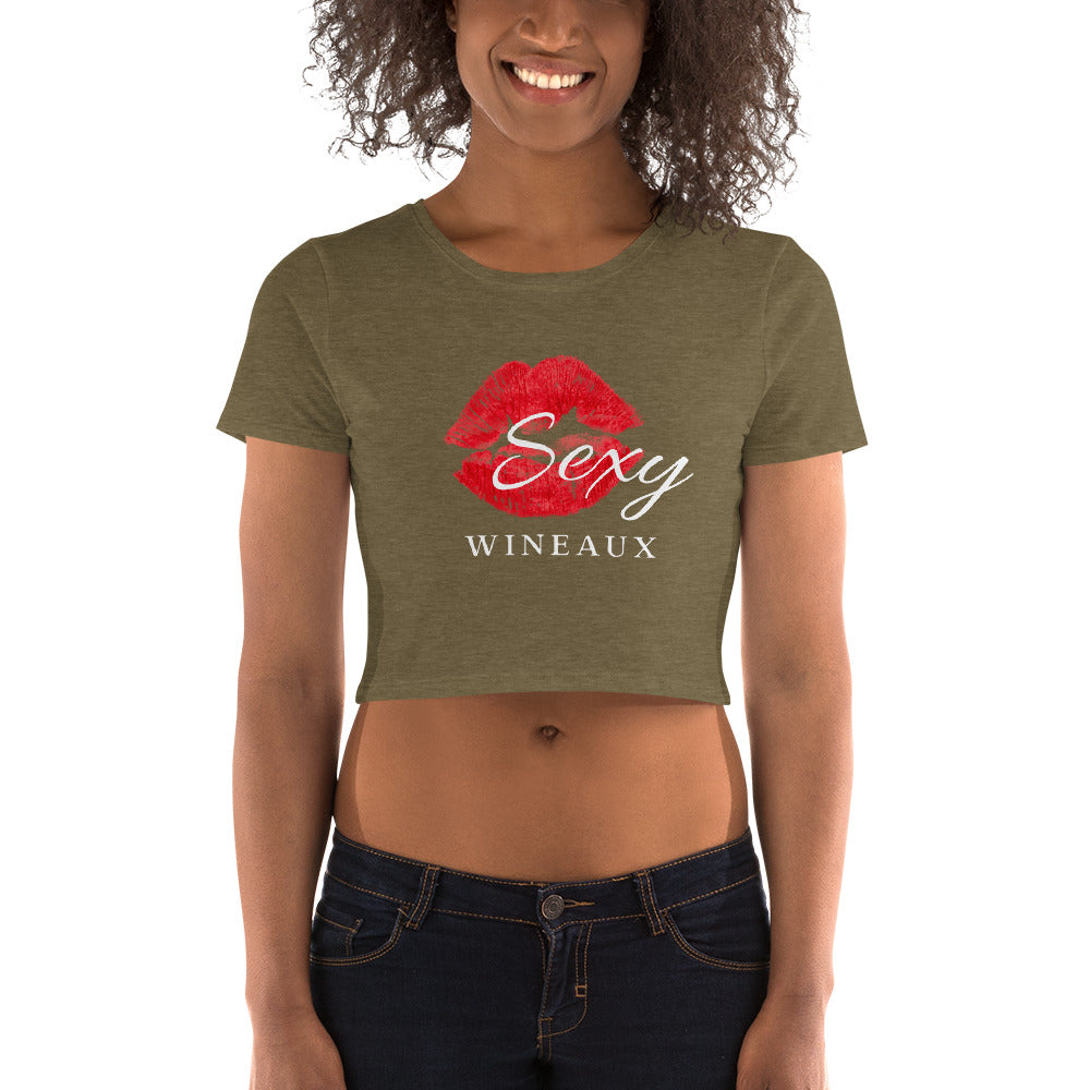 Sexy Wineaux Women’s Crop Tee