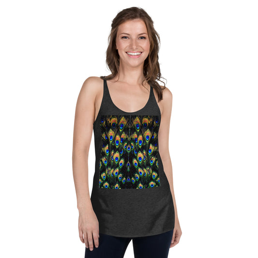 Exotic Peacock Women's Racerback Tank