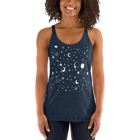 Moon & Stars Racerback Tank