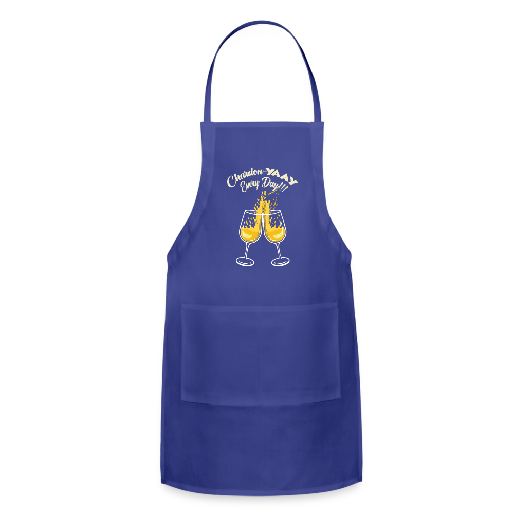 Chardon-Yaay Every Day - Adjustable Apron - royal blue