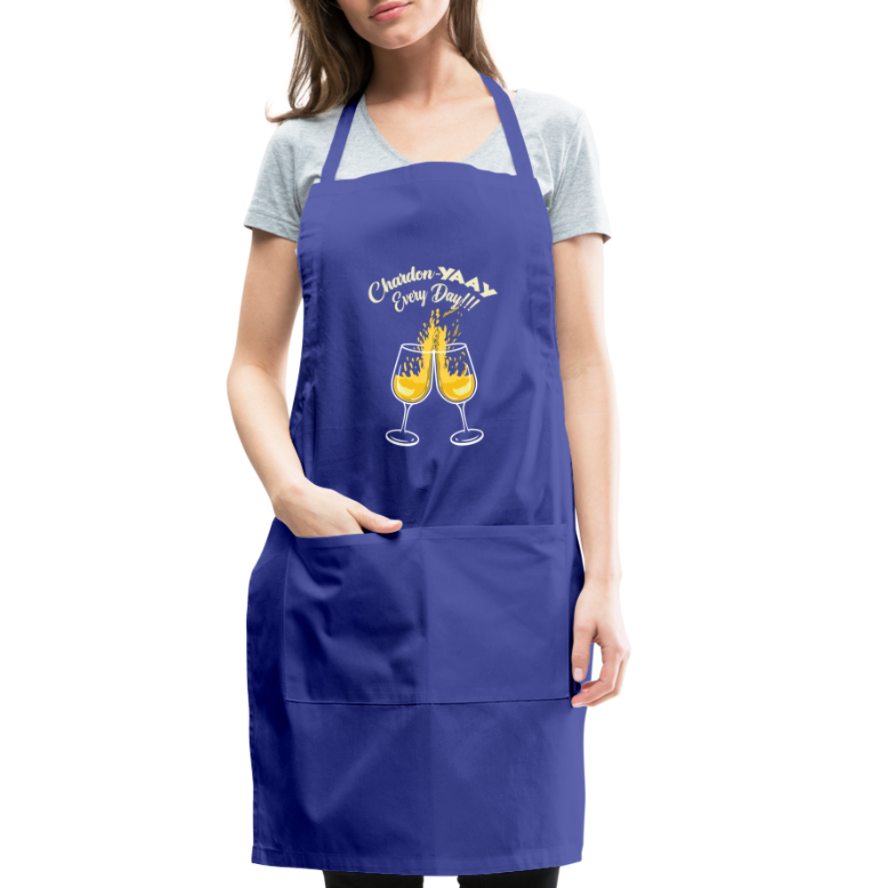 Chardon-Yaay Every Day - Adjustable Apron - royal blue