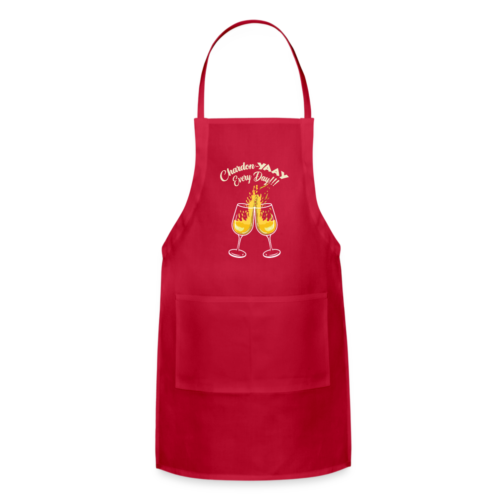 Chardon-Yaay Every Day - Adjustable Apron - red