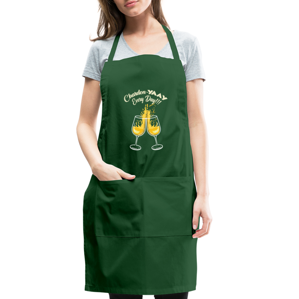 Chardon-Yaay Every Day - Adjustable Apron - forest green