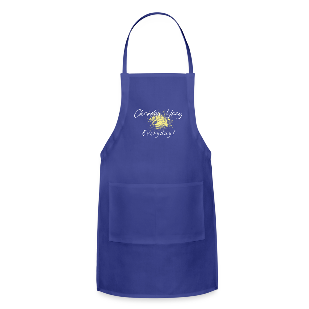 Chardon-YAAY Everyday Adjustable Apron - royal blue