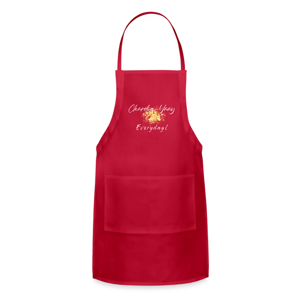 Chardon-YAAY Everyday Adjustable Apron - red