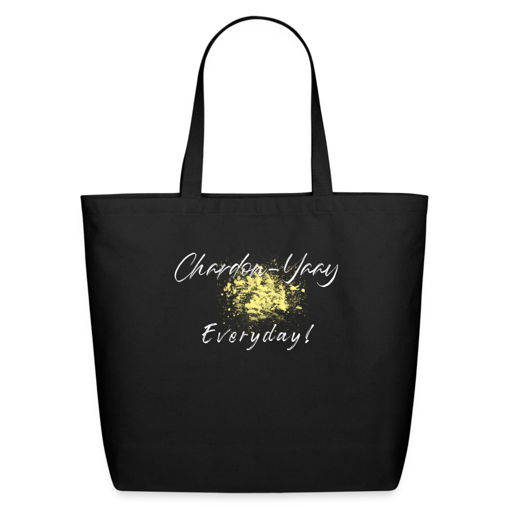 Chardon-YAAY Everyday Eco-Friendly Cotton Tote - black